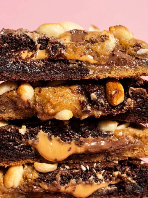 Cookie chocolat et beurre de cacahuète fait maison livré en France en 48H.
