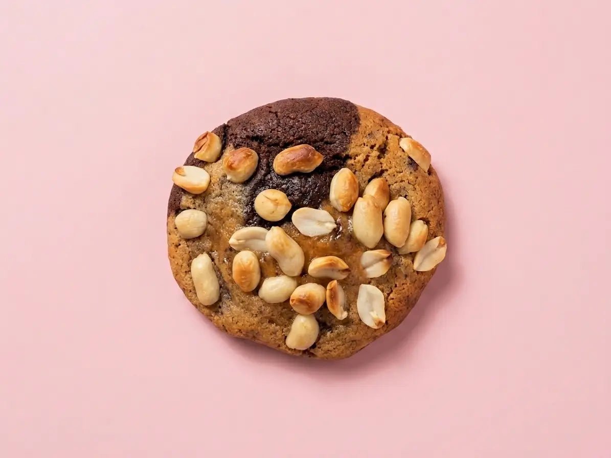 Cookie chocolat et beurre de cacahuète fait maison livré en France en 48H.
