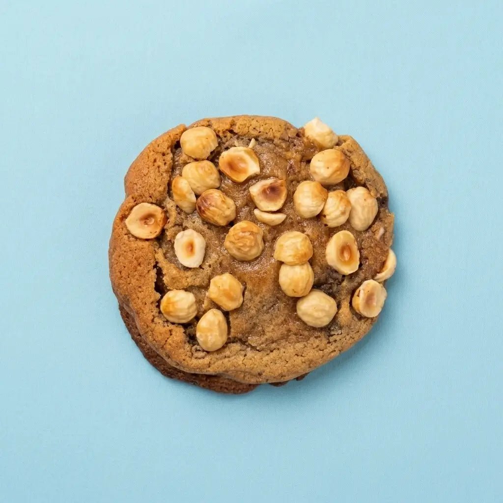 Cookie noisette fait maison livré en France en 48H.